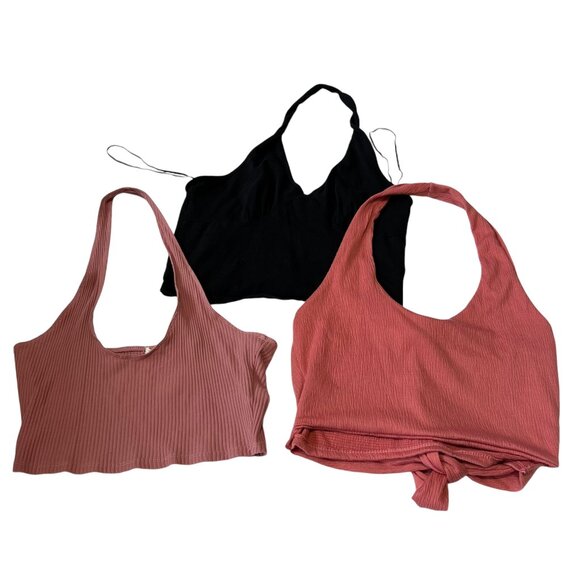 Halter crop tops - Picture 1 of 3